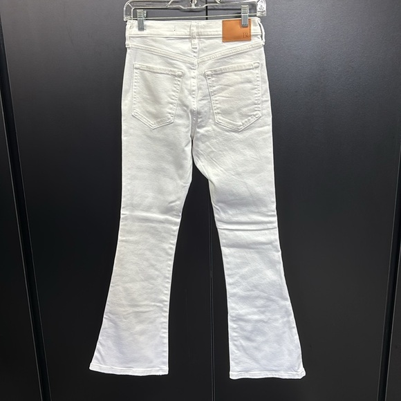 Banana Republic High-rise flair,5 Pocket, Belt Loops,zip fly,cotton stretch - Picture 2 of 9